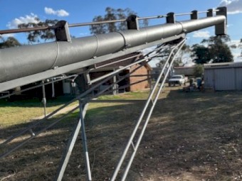 Grain Auger  40 ft  x 9 inch Very good condition