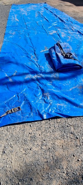 Hay Tarps with Ratchet Straps