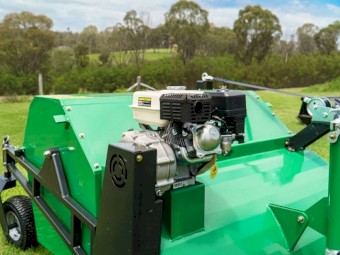 Paddock Cleaner KSP 120 Petrol Driven