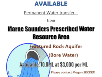 Permanent Water Transfer