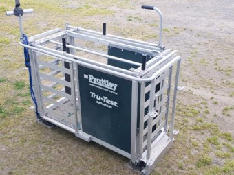 Prattley 3-Way Manual Crate  with Tru-Test S3 Weigh Scale Indicator