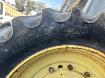 John Deere 50 inch Dual Rims