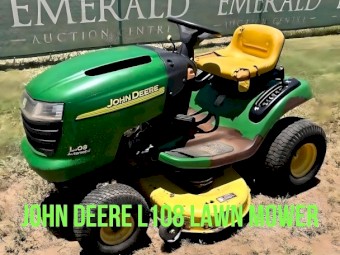 John Deere L108 Ride On Mower