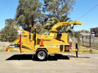 02/2018 VERMEER BC1800XL SMART FEED COMMERCIAL 19" DIESEL 170HP WOOD CHIPPER