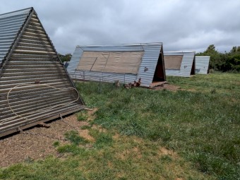 Mobile Poultry Sheds