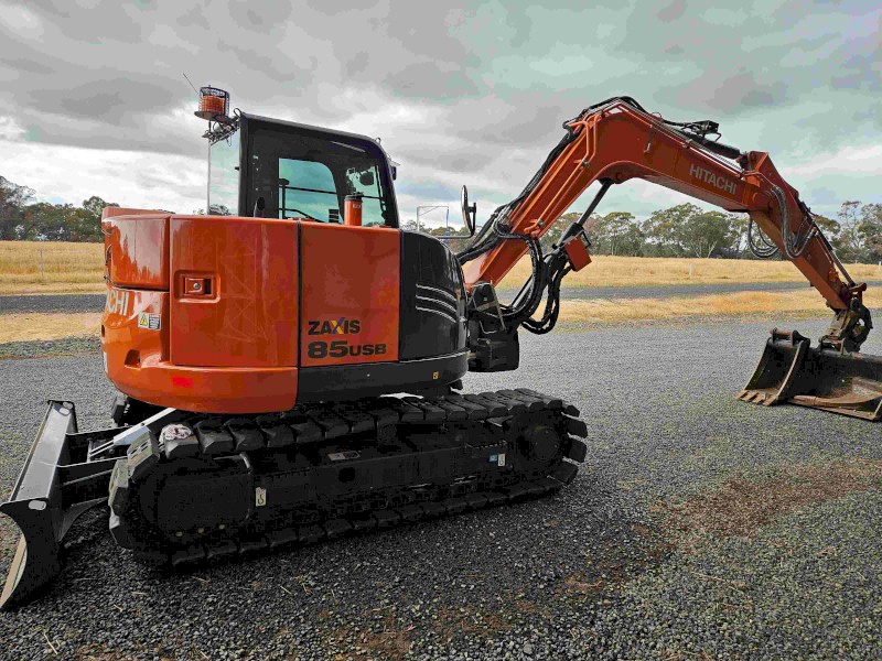 2021 Hitachi ZX85 Excavator | Farm Tender