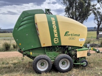 2019 Krone V1800 Round Baler