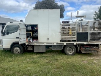 2015 Fido truck with pressure washer