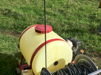 Weed Spraying Unit with Remote Control Radio Reel