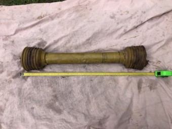 Tractor PTO drive shaft