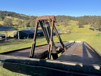 40ft Haulmark Convertible TOA Lead Trailer