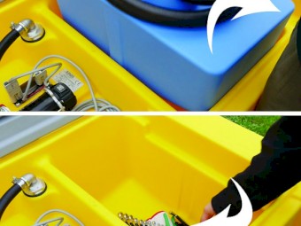 ES Tanks Carrytank 400 Diesel + 50L Adblue Combo