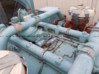 1999 Newage Stamford SC634B Skid Mounted Generator + Control Cabinet