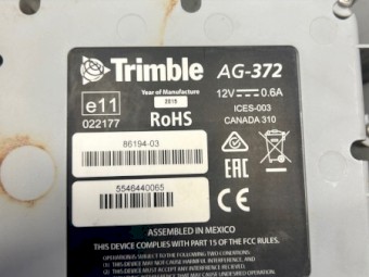 Case IH - New Holland - Trimble RTK unlocked Ag372 GPS Receiver