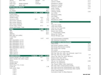 Rye & Sub Hay 8x4x3 Bales