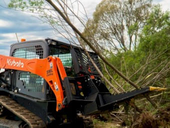 SHRUB PULLER SKID STEER ATTACHMENT