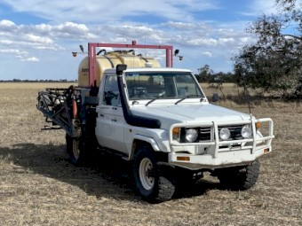 Land Cruiser Spray Rig