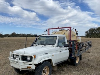 Land Cruiser Spray Rig