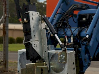 ELGRA PDX 75 CELL HYDRAULIC PERCUSSION POST DRIVER 