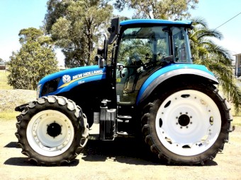 2018 NEW HOLLAND T5.85 PREMIUM 4WD DUAL COMMAND TRACTOR