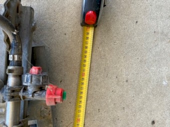 2005 4m Steel Retractable Boom Spray and Mounting Brace