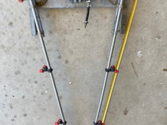 2005 4m Steel Retractable Boom Spray and Mounting Brace