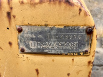 Kawasaki 85Z-2 Wheel Loader