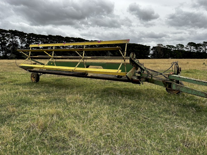 John Deere 20ft Tow behind Windrower 