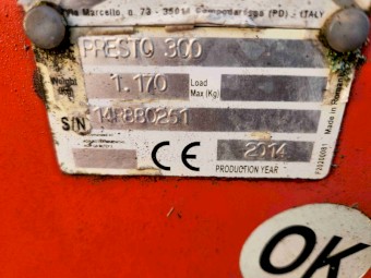 Maschio Presto 300 multi disc