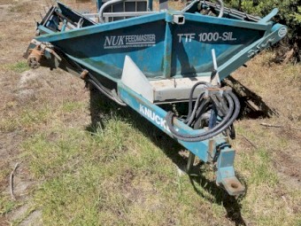 NUK Feedmaster TTF 1000-SIL bale feeder