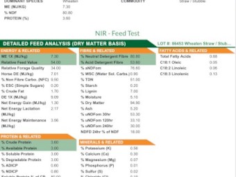 2024/25 New Season  Wheaten Tailings Round Rolls Net Wrapped (5x4)