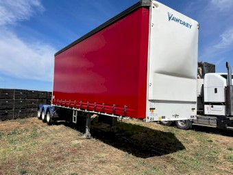 2014 Tautliner Vawdrey 12 Pallet A Trailer
