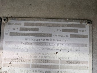 2014 Tautliner Vawdrey 12 Pallet A Trailer