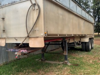 Borcat Bogie Aluminum Tipper Trailer