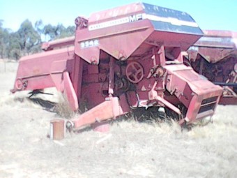 2 x Massey Ferguson 3342 Headers