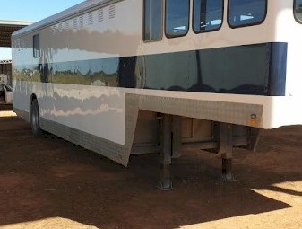 Horse Trailer.  Nine horse side loader.