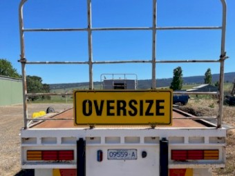 Fruehauf 40Ft Tri-Axle Flat Top Trailer