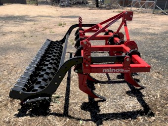 2024 MINOS-AGRI CZ-9-M CHISEL PLOUGH + PACKER ROLLER (9 TYNE 2.8M)