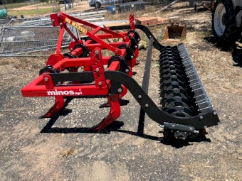 2024 MINOS-AGRI CZ-9-M CHISEL PLOUGH + PACKER ROLLER (9 TYNE 2.8M)