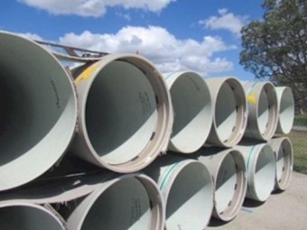 Large Diameter GRP Pipe
