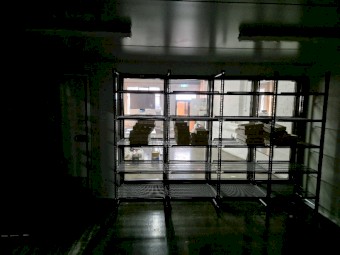 Cool Room 7.2m x 4.8m x 2.4m 75mm thick panel. Packed up and ready for delivery