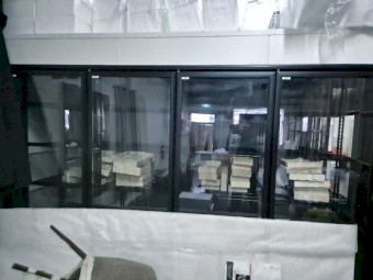 Cool Room 7.2m x 4.8m x 2.4m 75mm thick panel. Packed up and ready for delivery