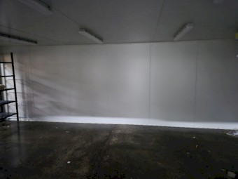 Cool Room 7.2m x 4.8m x 2.4m 75mm thick panel. Packed up and ready for delivery