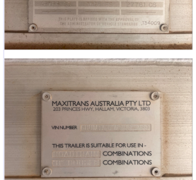 2011 Hamelex A Trailer Tipper