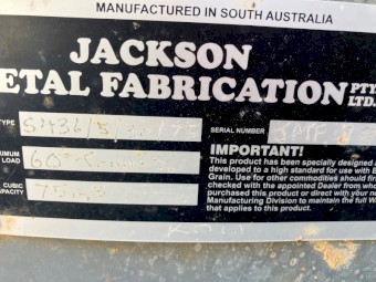 Jackson 60 tonne Silo