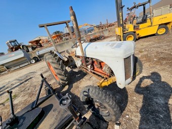 Grey Massey Ferguson Tractor