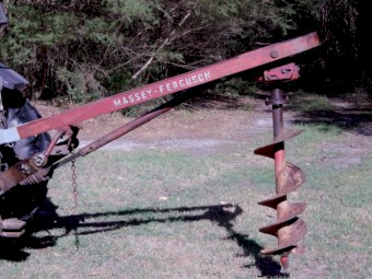 Post Hole Digger Massey Ferguson 501