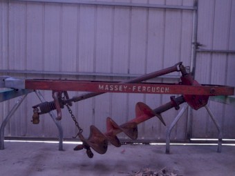 Post Hole Digger Massey Ferguson 501