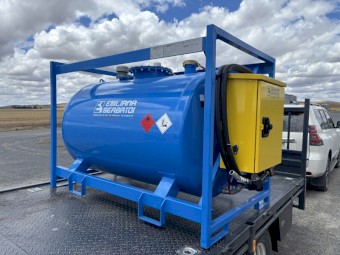 ES Tanks Australia Traspo Steel Diesel Tank