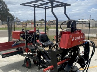 JJ Broch Garlic Harvester/Binder